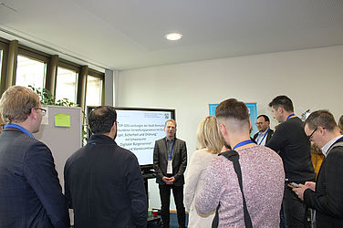 Impressionen der Informationsveranstaltung zum Thema Digitale Modellregionen in NRW am 21. November 2019 in Wuppertal.