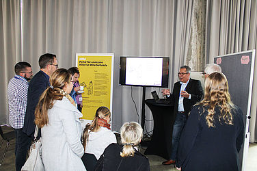 Impressionen der Informationsveranstaltung zum Thema Digitale Modellregionen in NRW am 12. November 2019 in Aachen.
