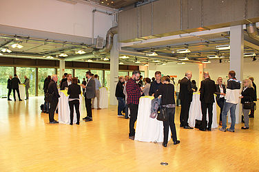 Impressionen der Informationsveranstaltung zum Thema Digitale Modellregionen in NRW am 01. Oktober 2019 in Paderborn.