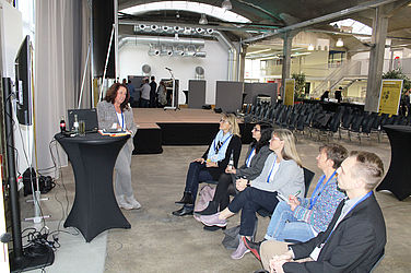 Impressionen der Informationsveranstaltung zum Thema Digitale Modellregionen in NRW am 12. November 2019 in Aachen.