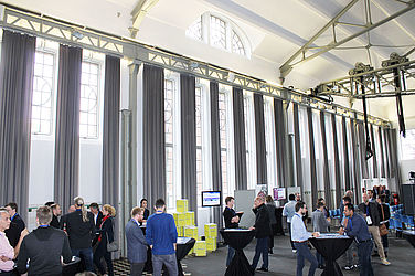 Impressionen der Informationsveranstaltung zum Thema Digitale Modellregionen in NRW am 15. Oktober 2019 in Gelsenkirchen.