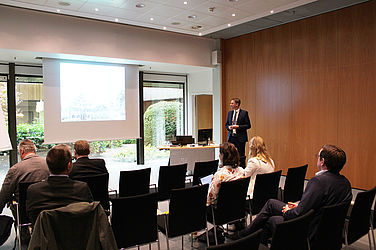 Impressionen der Informationsveranstaltung zum Thema Digitale Modellregionen in NRW am 01. Oktober 2019 in Paderborn.