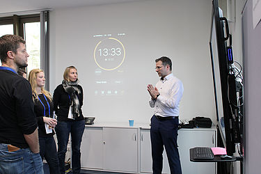 Impressionen der Informationsveranstaltung zum Thema Digitale Modellregionen in NRW am 21. November 2019 in Wuppertal.