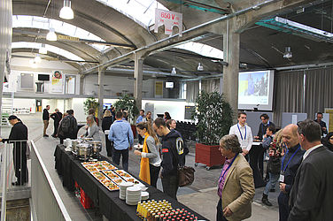 Impressionen der Informationsveranstaltung zum Thema Digitale Modellregionen in NRW am 12. November 2019 in Aachen.