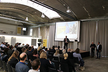 Impressionen der Informationsveranstaltung zum Thema Digitale Modellregionen in NRW am 12. November 2019 in Aachen.