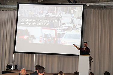 Impressionen der Informationsveranstaltung zum Thema Digitale Modellregionen in NRW am 12. November 2019 in Aachen.