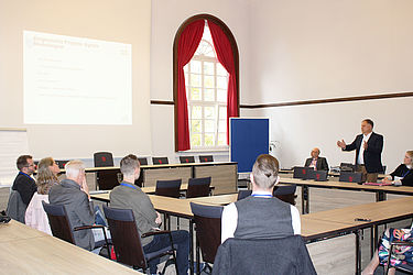 Impressionen der Informationsveranstaltung zum Thema Digitale Modellregionen in NRW am 09. Oktober 2019 in Soest.
